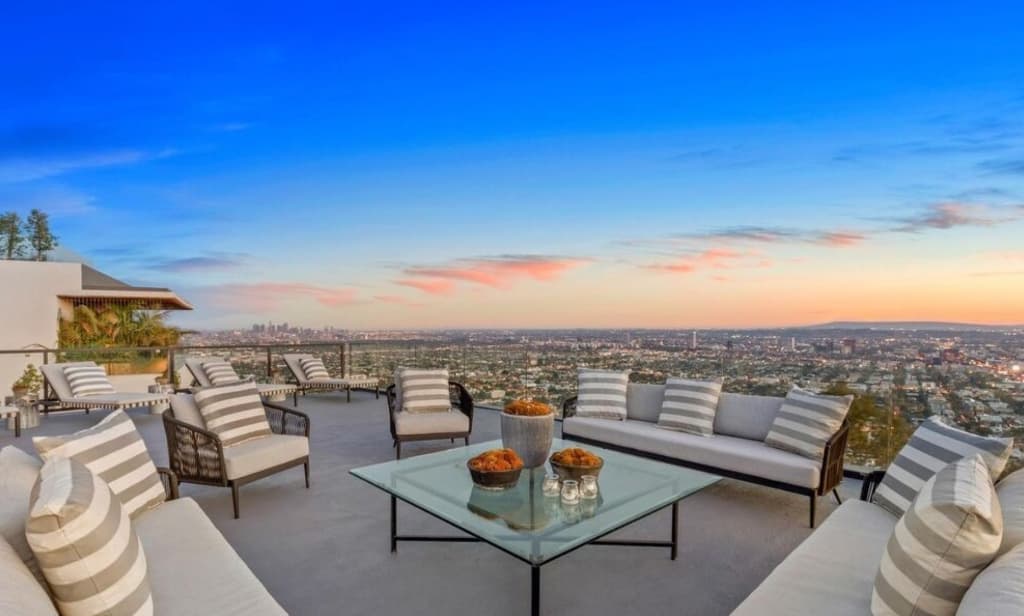 Hillside Patio Construction Before and After