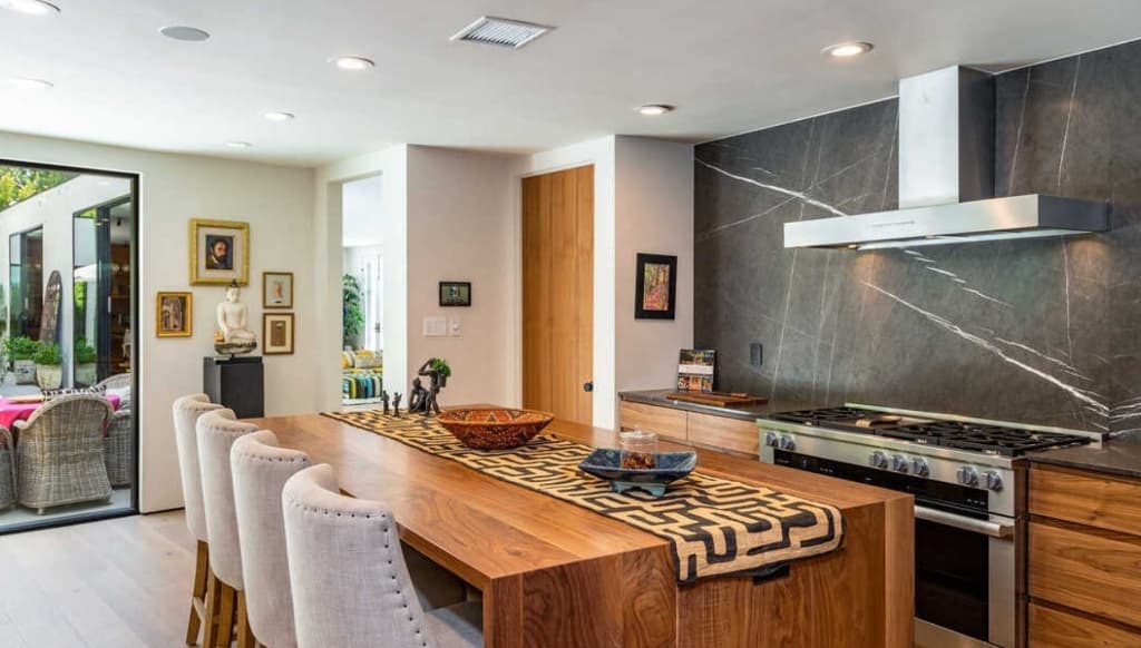 Chef's Kitchen Open Concept Before and After