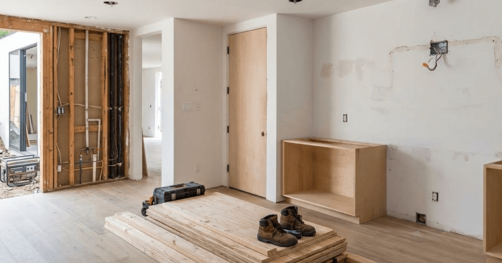 Chef's Kitchen Open Concept Before and After