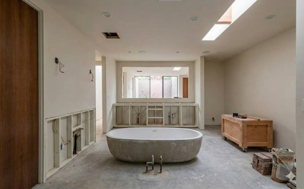 Bel Air custom home transformation before and after